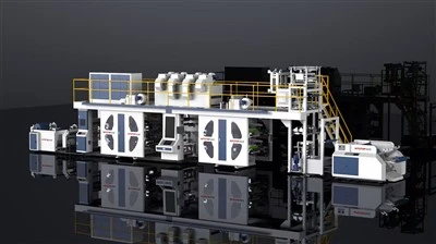 Peiriant Argraffu Flexo Servo Llawn
